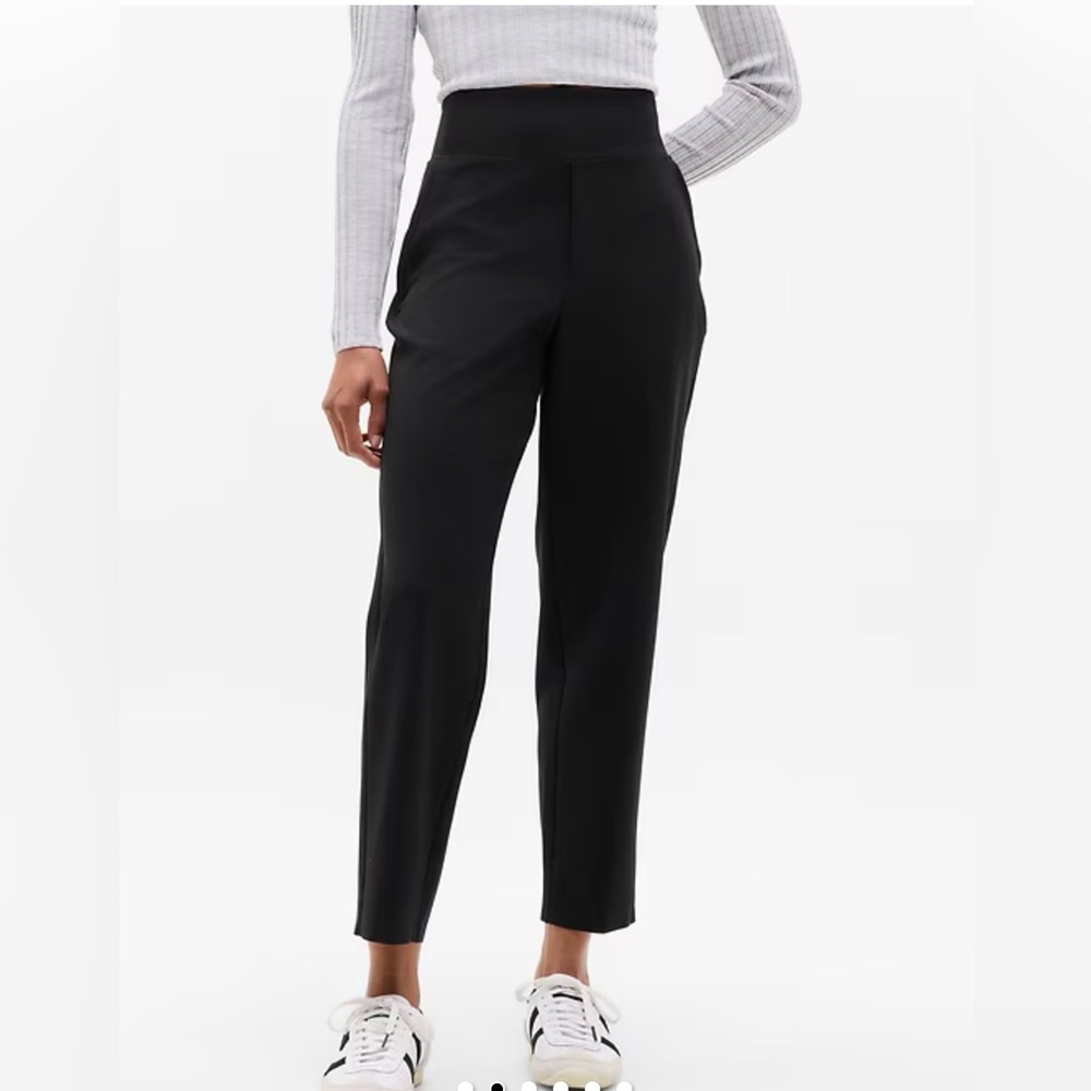 Athleta Black Cropped Ankle Pants